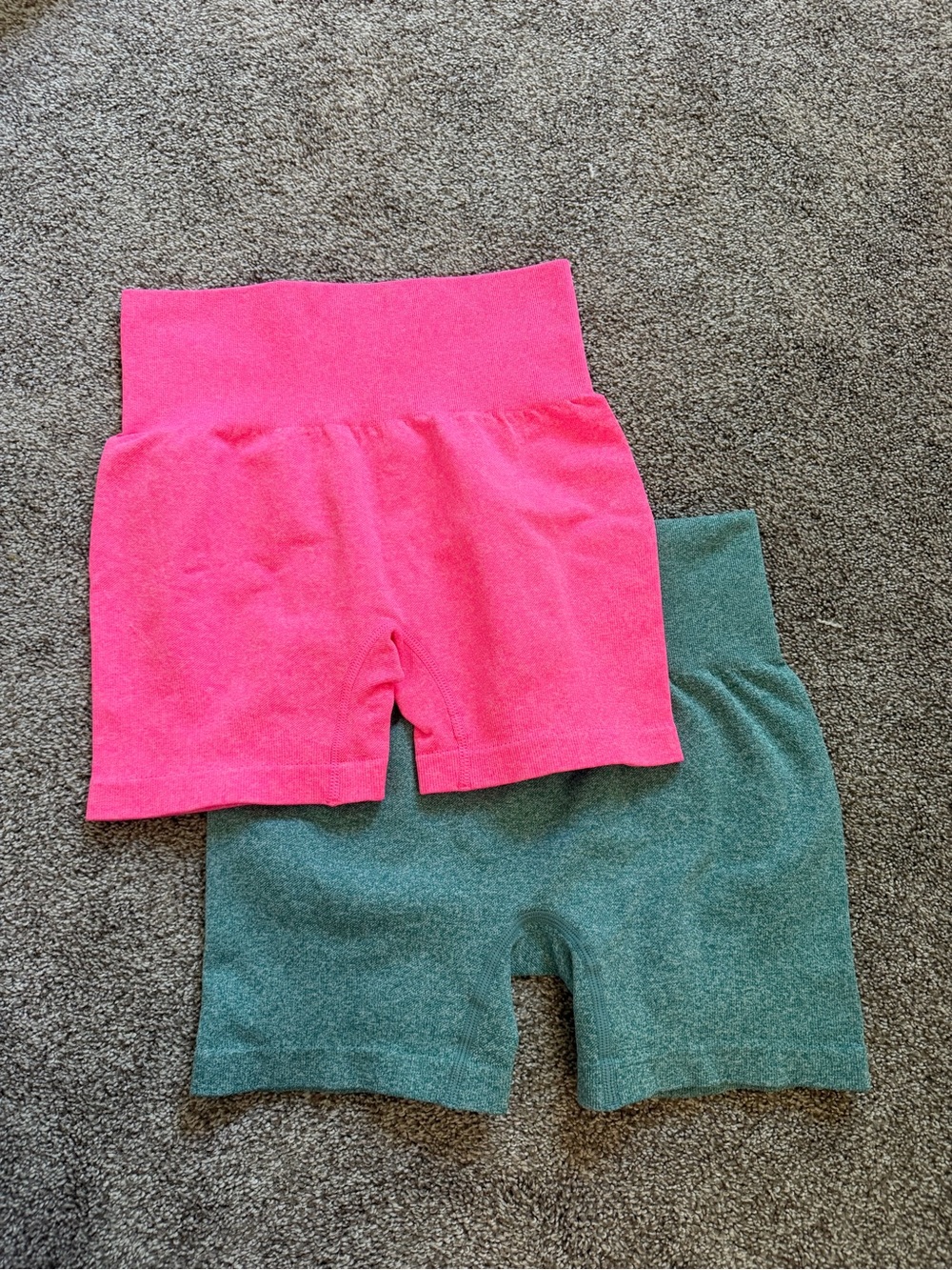 Bike Shorts - Pink and Teal (2 Pack)